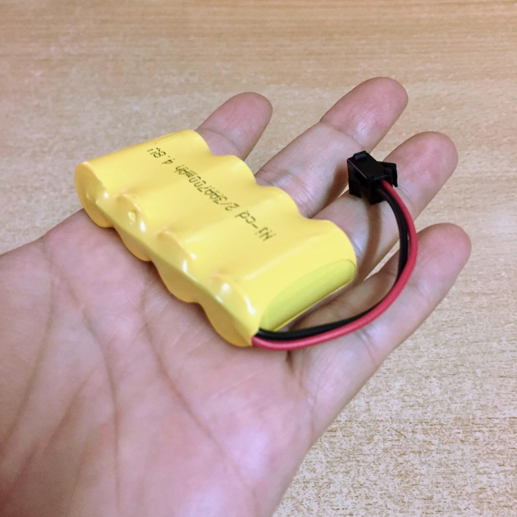 saigontoyvn Pin sạc 4.8v dung lượng 700mah dành cho ô tô điều khiển NEW