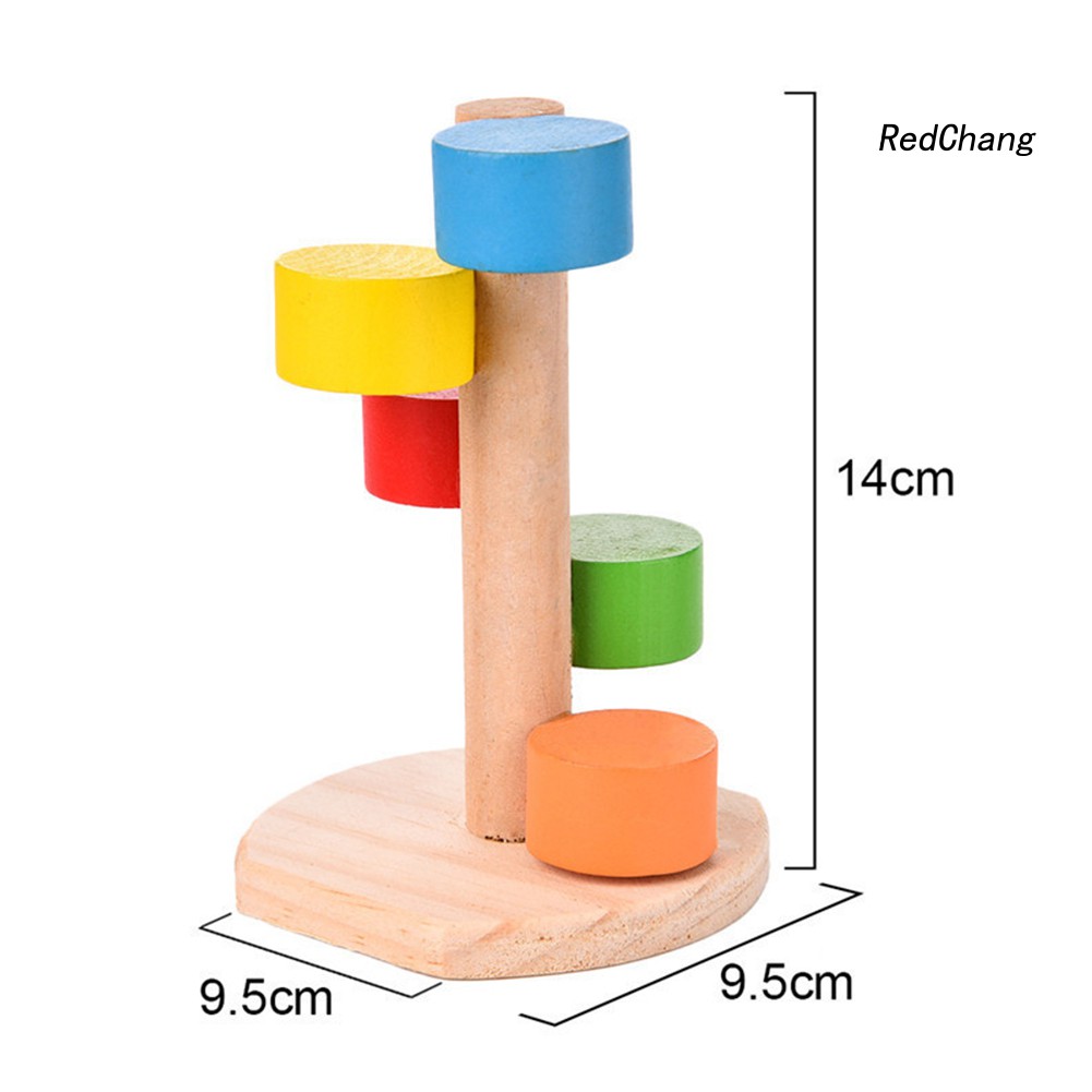 Đồ Chơi Thang Gỗ Mini Nhiều Màu Dành Cho Thú Cưng Chuột Hamster