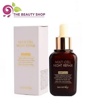 Huyết Thanh Phục Hồi Da Chống Lão Hóa Secret Key Multi Cell Night Repair Ampoule 50ml