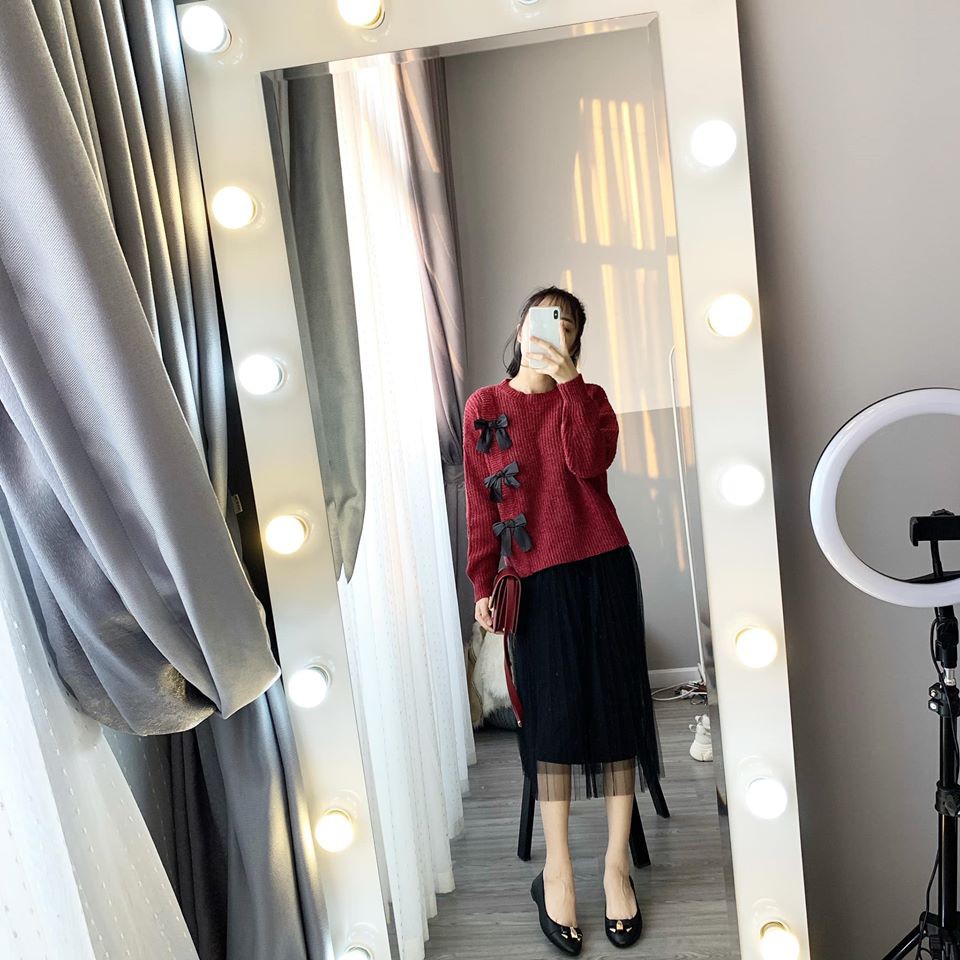 cv389 chân váy tua rua tiểu thư. | BigBuy360 - bigbuy360.vn