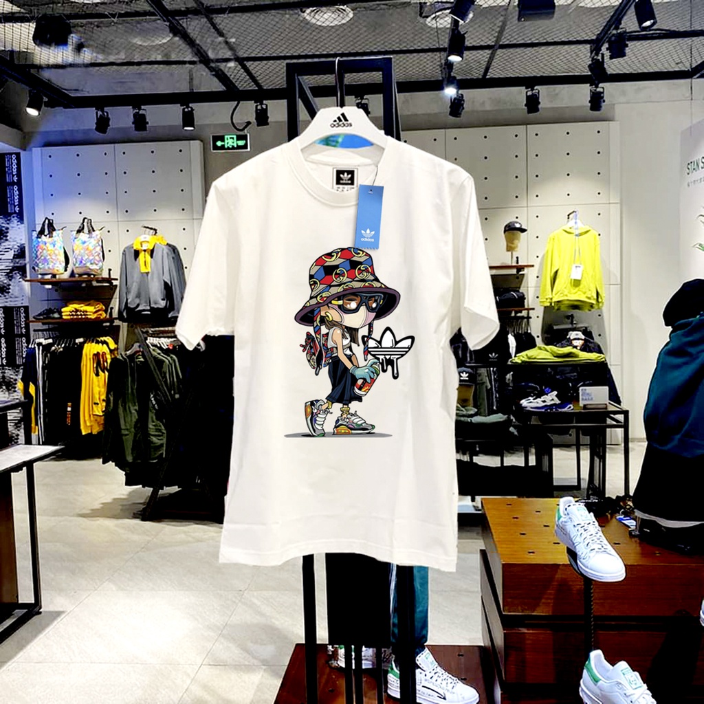 Áo Thun Cotton 100% Adidas Thể Thao Nam - Hàng xuất dư - Rẻ đẹp - Thiết kế thời Trang trẻ trung năng động- Cô Gái Adidas