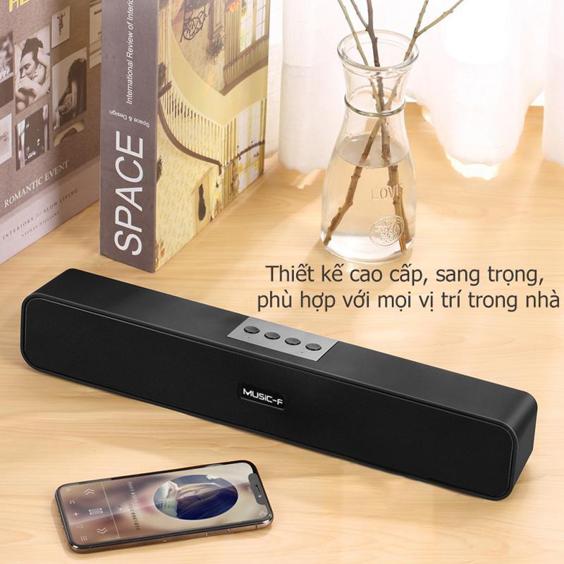 Loa thanh soundbar bluetooth E91 10W, Pin dung lượng lớn, âm thanh sống động, Thẻ nhớ,USB, BH 3TH