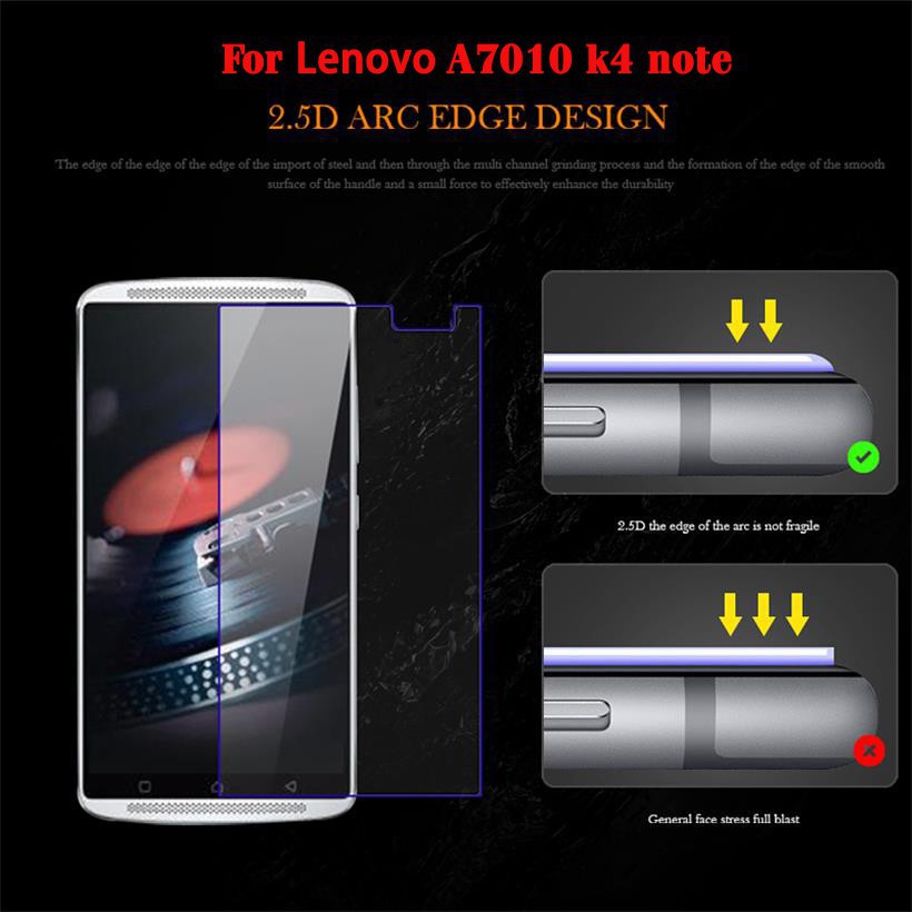 Kính Cường Lực Lenovo A7010, K4 Note (9H-0.26mm)