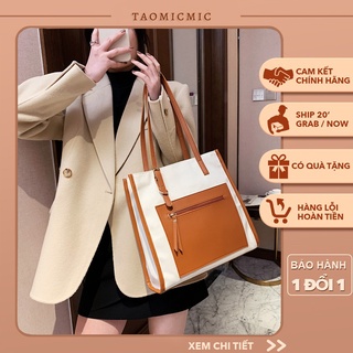 Túi xách nữ túi tote da đeo chéo đẹp thời trang công sở cao cấp TAOMICMIC MSP050