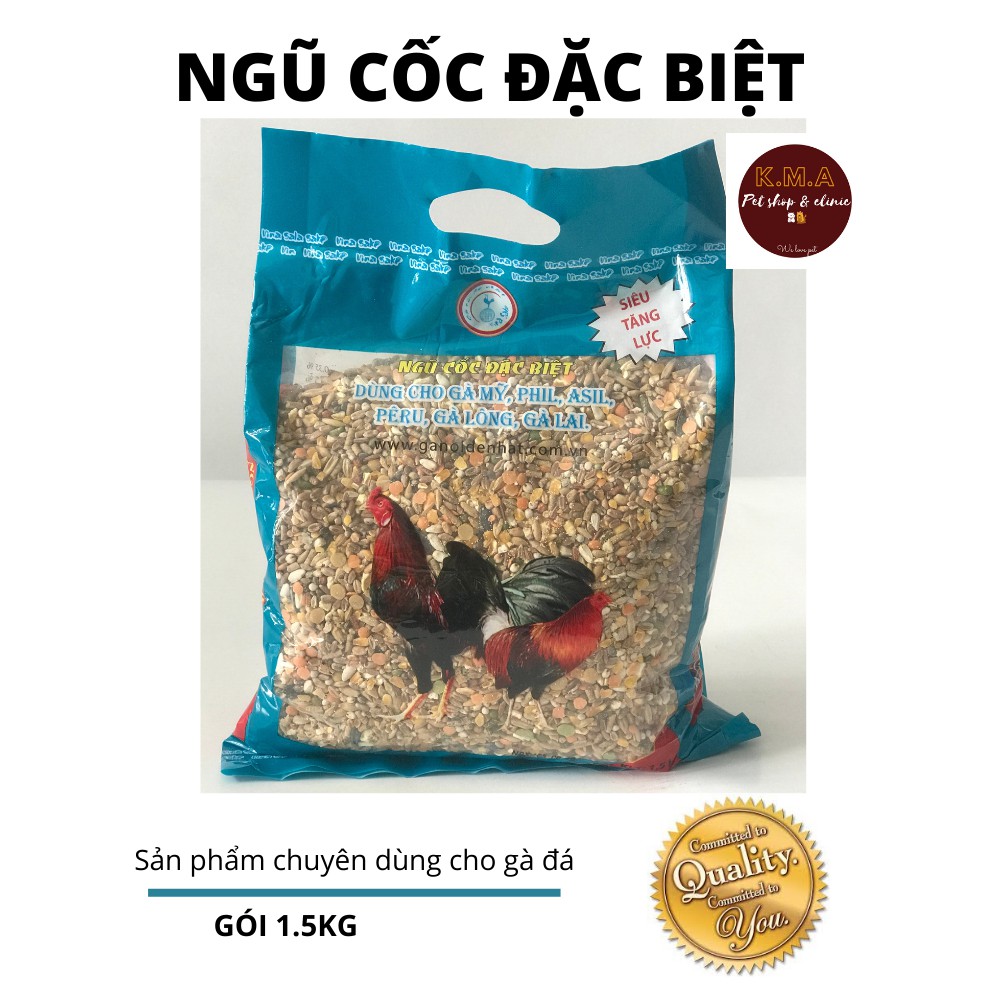 Ngũ cốc dành cho gà đá - gói 1,5kg