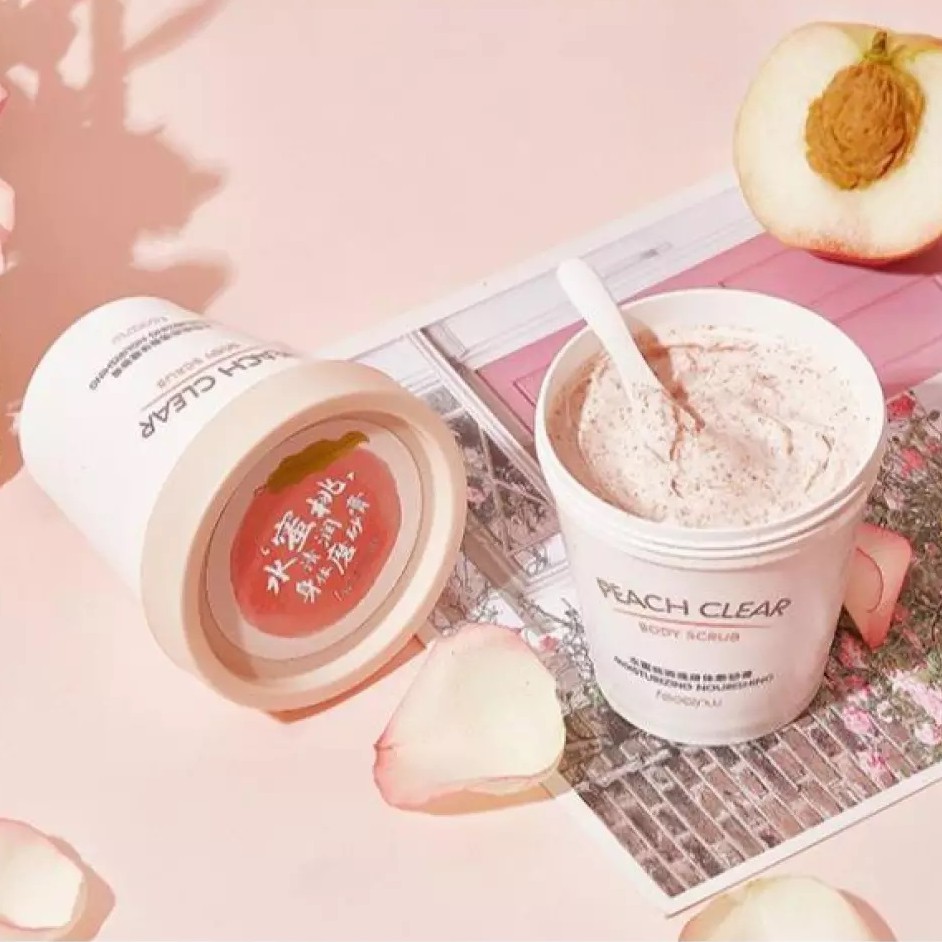 Tẩy da chết trái đào Peach Clear Body Scrub