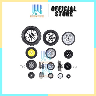 Bánh xe lego technic bánh xe đồ chơi nhiều kích thước tương thích lego technic lego 9686 lego education mã 29