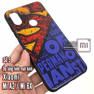 Ốp lưng Xiaomi MI A2 / MI 6X Hình 3D kính (A) - Số 5