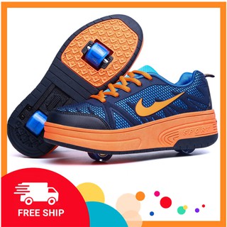 Giày bánh xe , giày patin thể thao, giúp bé rèn luyện lỹ năng