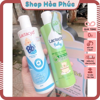 Sữa tắm gội toàn thân lactacyd cho bé 250ml/500ml an toàn cho bé