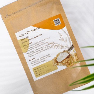 Bột yến mạch 100G( trắng da, dưỡng mịn, làm đều màu da)