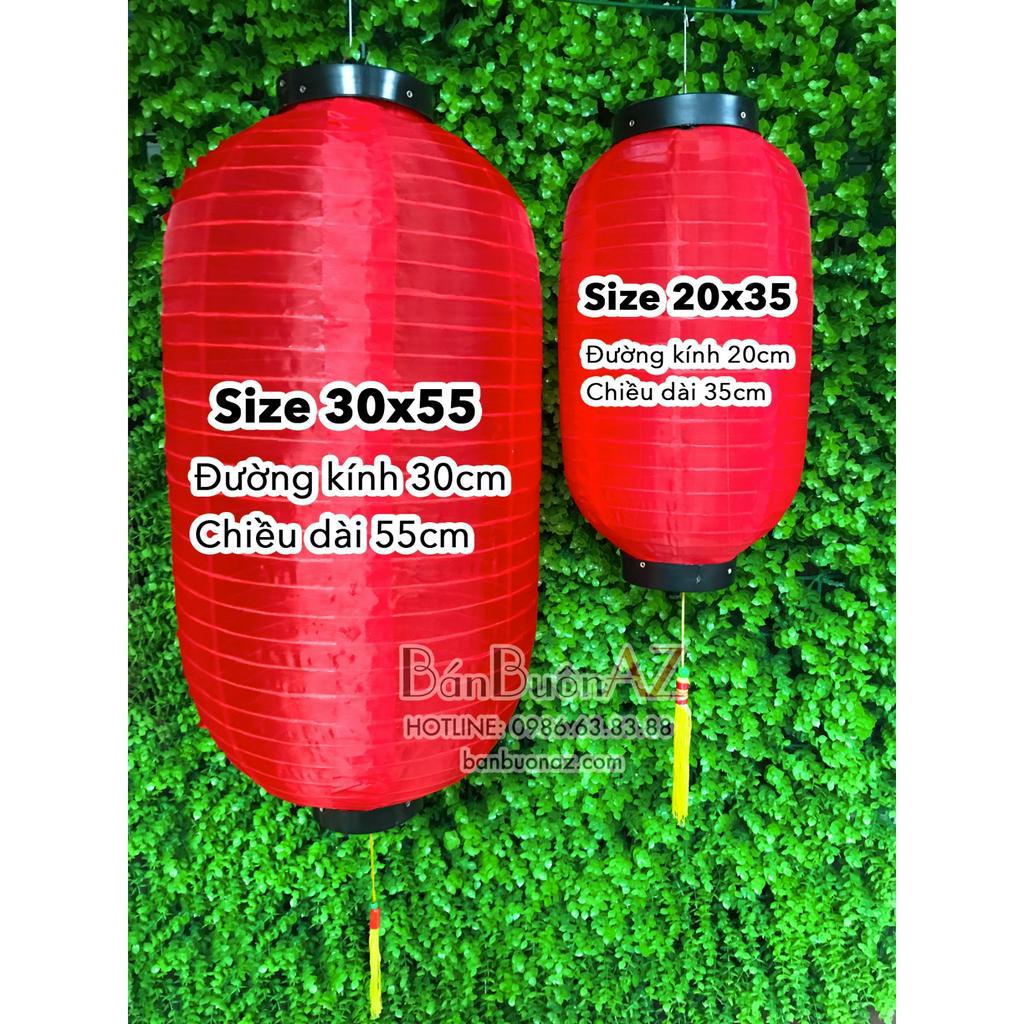 Đèn lồng trụ vẽ hoa mai đào trang trí nhà hàng sân vườn festival lễ tết tiệc cưới