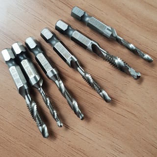 Bộ 6 mũi Khoan taro hss  tạo ren cao cấp