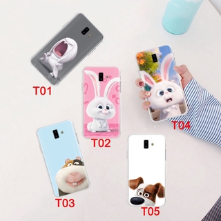 Ốp điện thoại mềm Secret Life of Pets 246GT cho Samsung Galaxy J8 Plus J7 Prime J6 Duo Pro