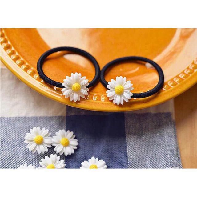 {giá sale} {Giá xuất xưởng} Buộc tóc hoa Cúc Hoạ Mi Hàn Quốc chất đẹp chất đẹp..