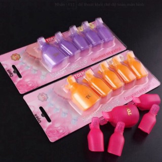 Kẹp Ủ Phá Gel Chân Bộ 5 Chiếc abnails giá sỉ phụ kiện nail đồ nail giá rẻ hoài út