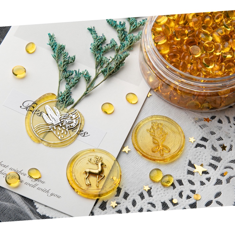 Sáp Đóng Dấu Niêm Phong Bì Thư/Trang Trí Sổ Tay/Đồ Thủ Công Trong Suốt Hình Cá Mập