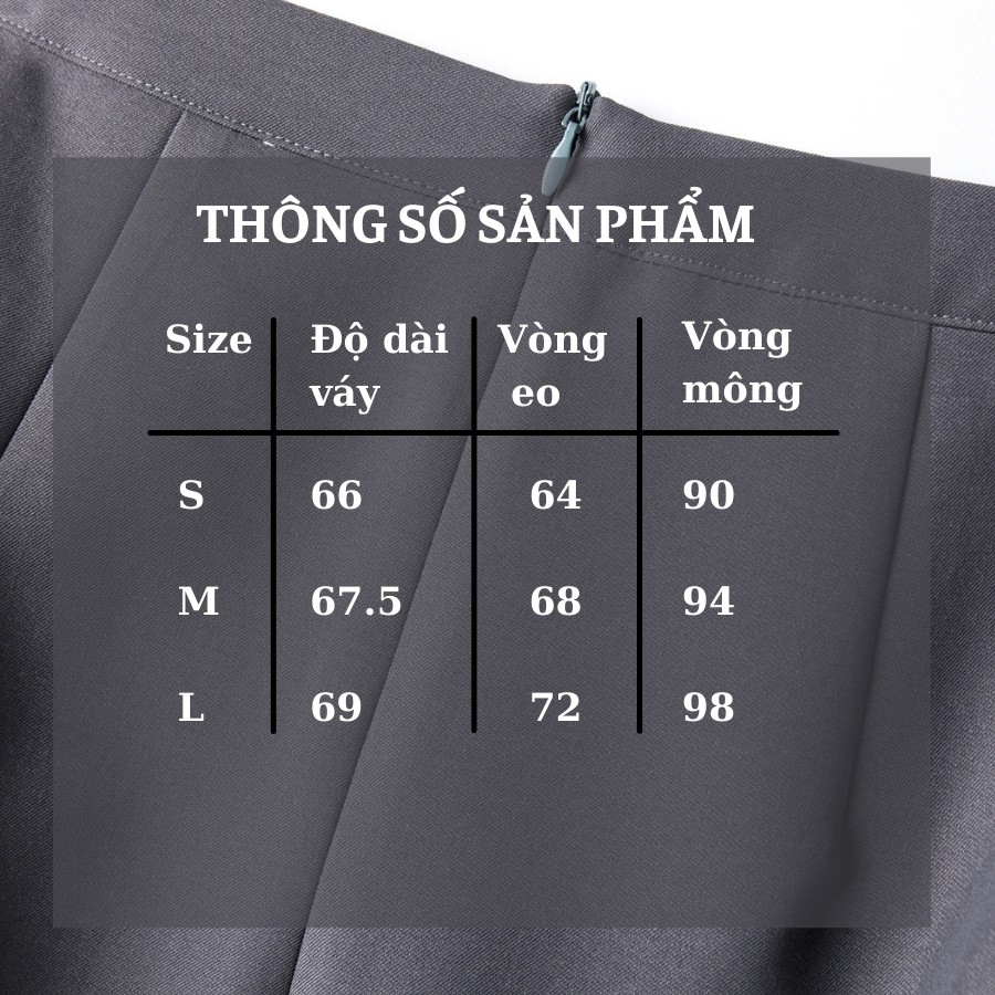 [Mã FAGREAT55 giảm tới 50K đơn 250K] Chân váy công sở mẫu chân váy chữ A có màu đen | BigBuy360 - bigbuy360.vn