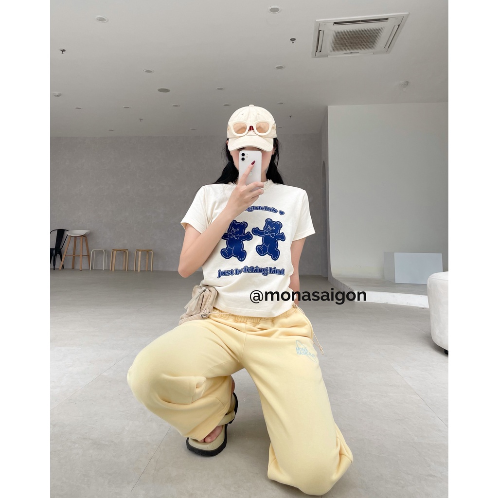 Áo thun baby tee MONÁ - GUMMY KEM