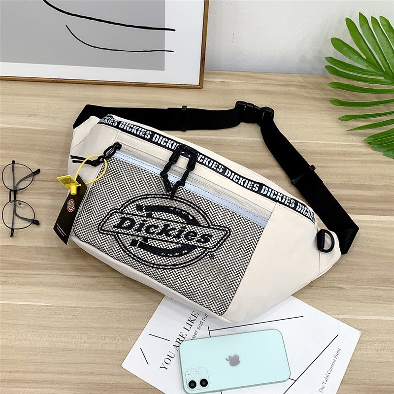 Túi đeo chéo trước ngực họa tiết Dickies thời trang cao cấp Kz8661