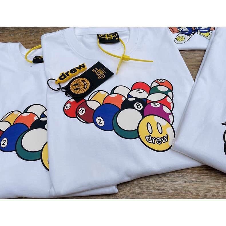 ÁO PHÔNG DREW BIA ĐỦ MÀU tay lỡ form rộng dễ thương Ulzzang dáng Unisex, HEKARA