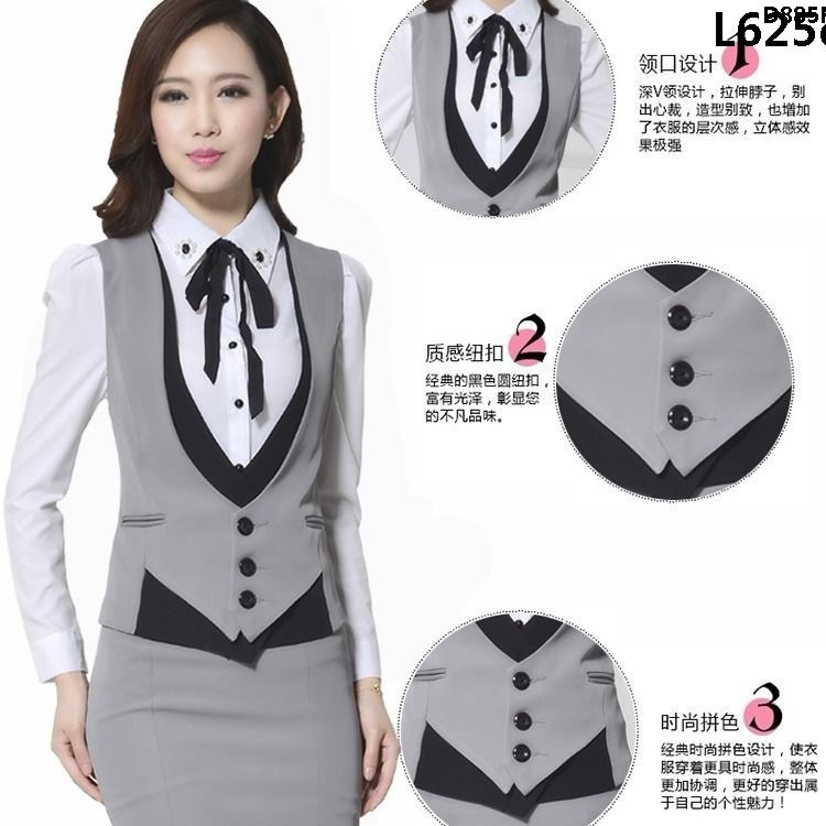 Áo khoác vest ngắn dáng ôm thời trang công sở thanh lịch cho nữ kiểu Hàn Quốc 2018