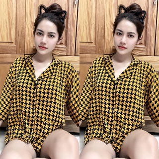 Đồ ngủ pijama nữ lụa mango
