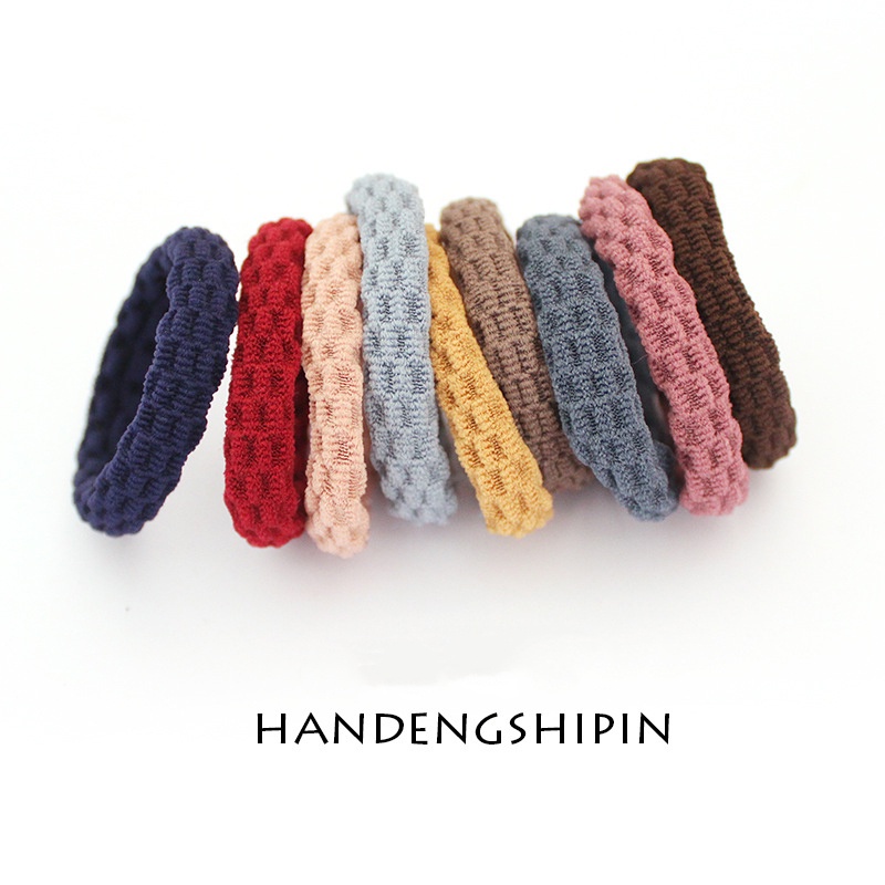 1 Dây Cột Tóc Co Giãn Màu Sắc Ngẫu Nhiên