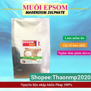 Muối Epsom 1 kg Trồng cây ,Spa Tẩy tế bào da