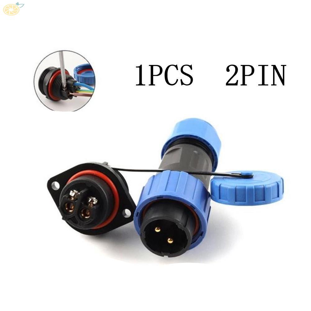 1 Ổ Cắm Nối Dây Điện Chống Nước IP68 2-4 Pin