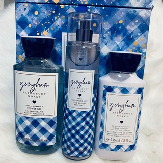 Xịt thơm toàn thân body mist BBW Gingham