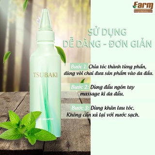♠Dầu gội khô dạng gel thế hệ mới Tsubaki Dry Shampoo