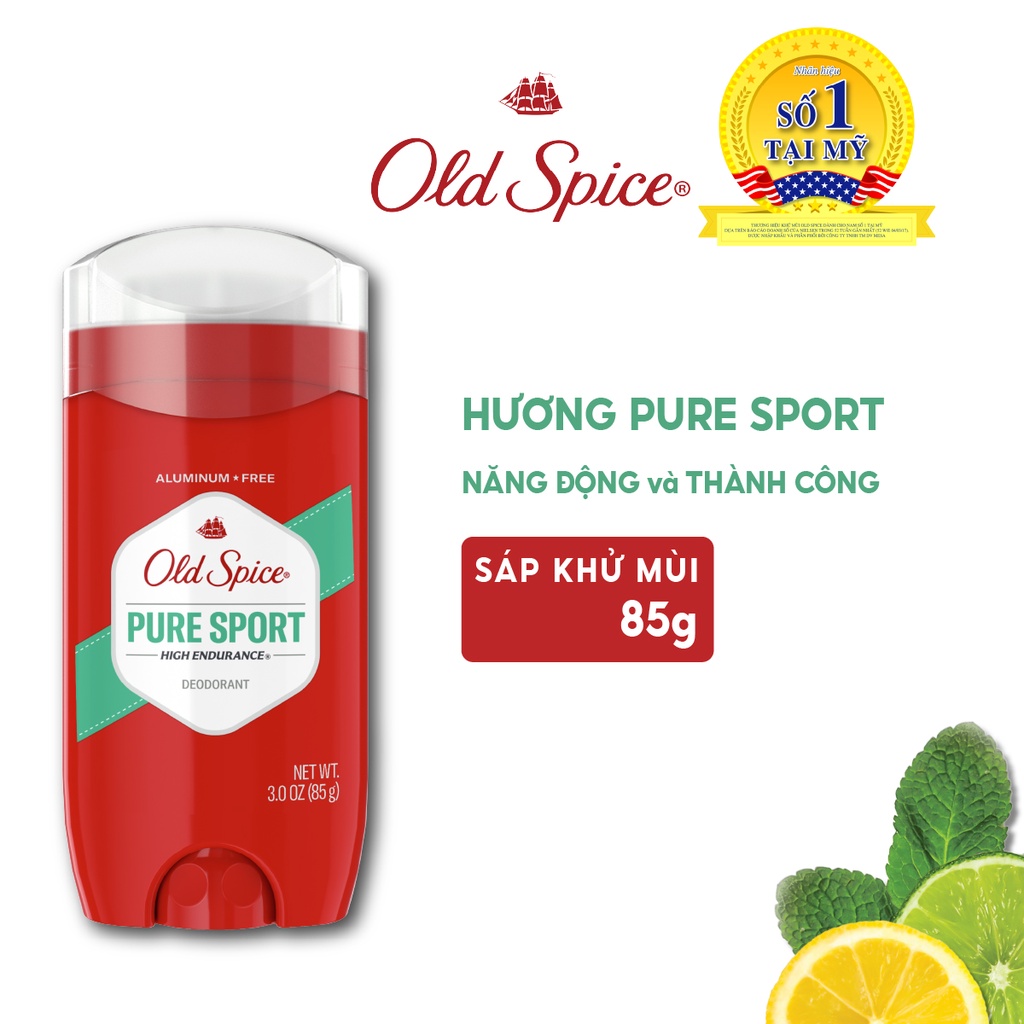 Lăn Sáp Khử Mùi Old Spice PureSport / Fresh / Original / Bearglove / Timber / Fiji / Wolfthorn