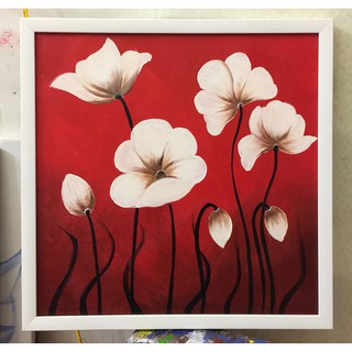 Tranh sơn dầu 35x35cm