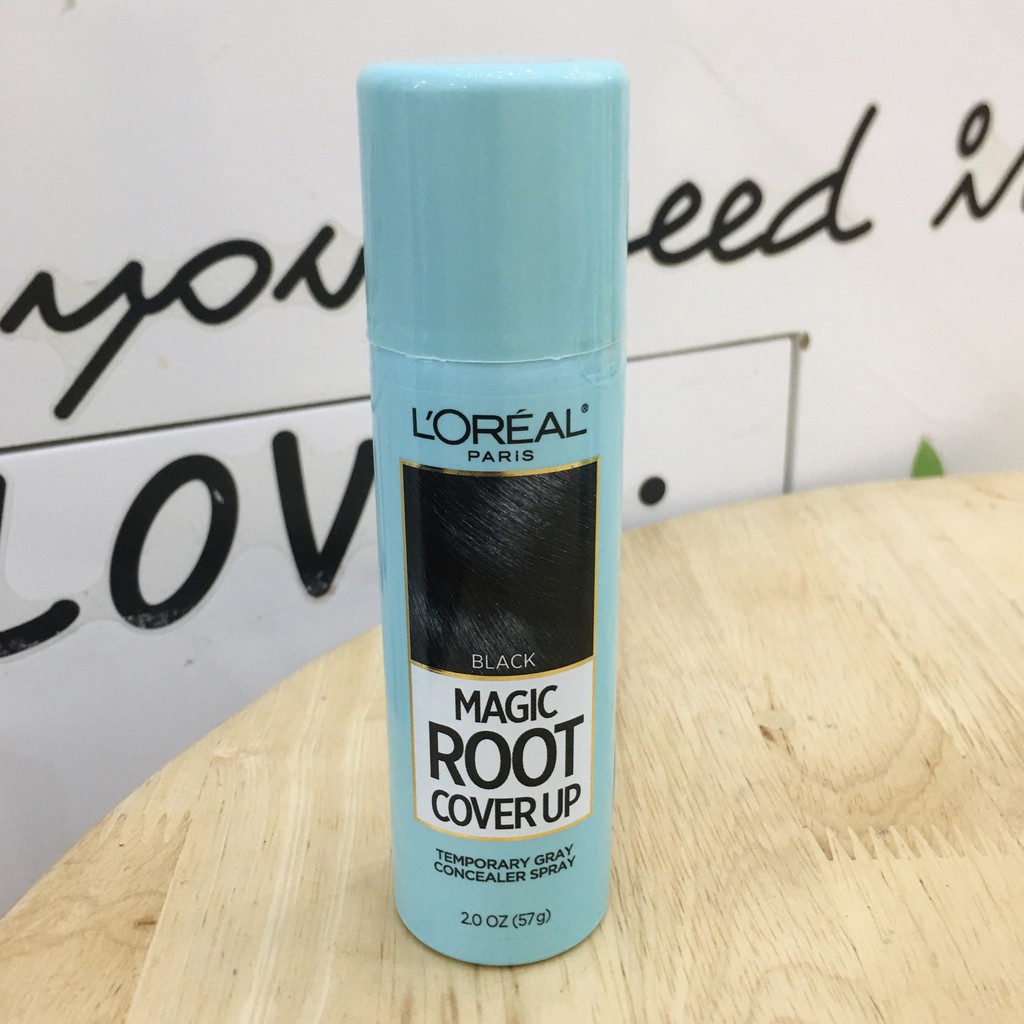 Xịt phủ chân tóc bạc L’oreal Magic Root Cover Up 57g (USA)