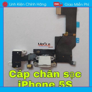 Cáp chân sạc iphone 5s zin