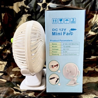 Quạt Sạc Kẹp MICKEY TD-806