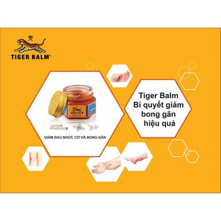 Combo Dầu con cọp Tiger Balm Red 30g- combo 5