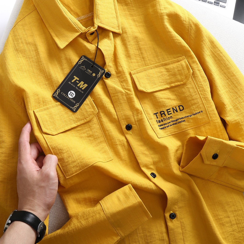 Áo Sơ Mi Nam Vải Đủi ,sơ mi nam vải đủi mềm siêu mát | BigBuy360 - bigbuy360.vn