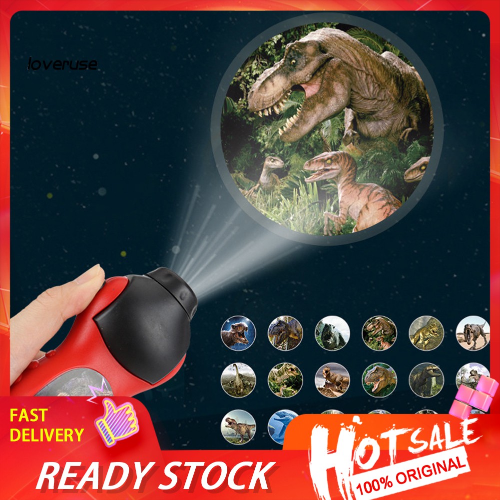 Đèn Pin Hình Khủng Long Đáng Yêu Cho Bé