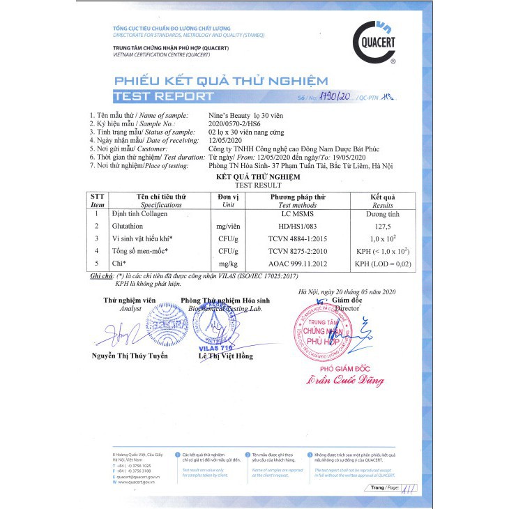 CHÍNH HÃNG Viên Uống Trắng Da, Mờ Nám, Giảm Nếp Nhăn Nines Beauty | Thế Giới Skin Care