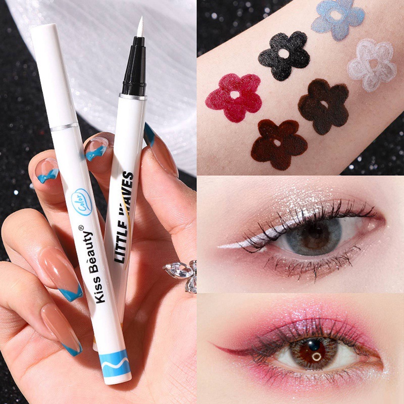 Bút kẻ mắt dạng lỏng nhiều màu sắc nhanh khô chống thấm nước