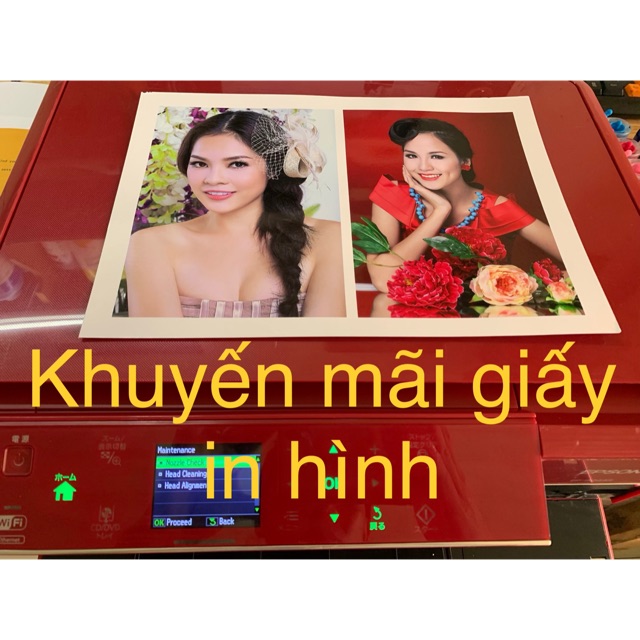 Epson 804a đã gắn mực dầu liên tục không bay màu bền màu tặng giấy ảnh