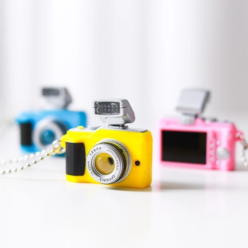 [Amazinglife] Vòng Cổ Dây Xích Dài Mặt Hình Máy Ảnh Đèn Flash Nhỏ Cổ Điển Punk Phát Sáng Quyến Rũ Cho Nữ