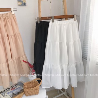 Chân váy BB voan tầng