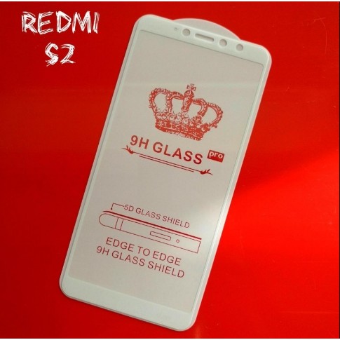 Cường lực Xiaomi Redmi S2 5D full màn full keo không chấm li ty Cường lực 5D Redmi S2