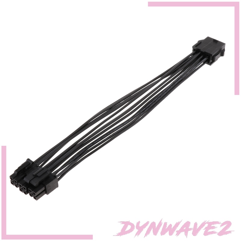 Dây Cáp Nguồn Chuyển Đổi Cpu 8-pin Sang 8 + 4pin Màu Đen 20cm