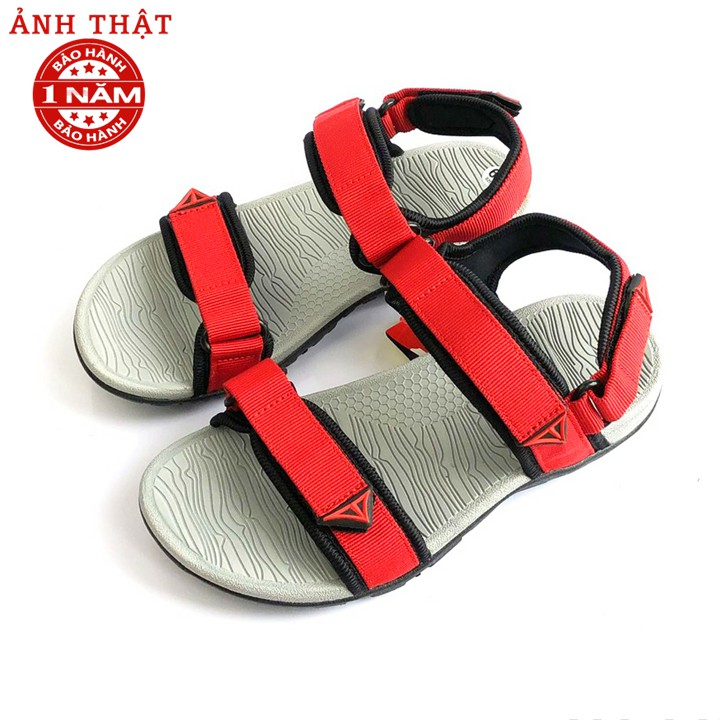 [Fullbox] Giày Sandal Nam Thời Trang Việt Thủy Màu Đỏ - VT016