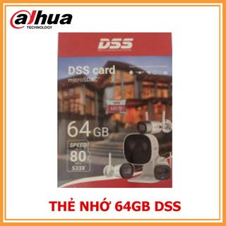 Thẻ Nhớ 64Gb Chính Hãng DSS Chuyên Dụng Cho Camera Wifi - Bảo hành tới 5 năm