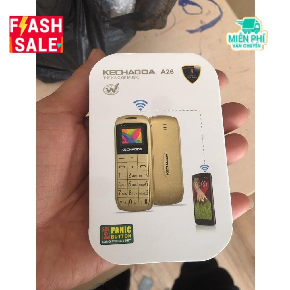 [Freeship toàn quốc từ 50k] Điện thoại mini Kechaoda A26 siêu nhỏ 2sim